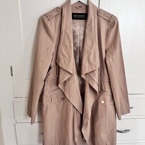 GUESS Lightweight Draped Jacket Trench XL